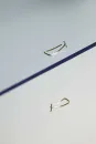Ohrring Hugger Stripe (links) Silber 925 von Soek Atelier
